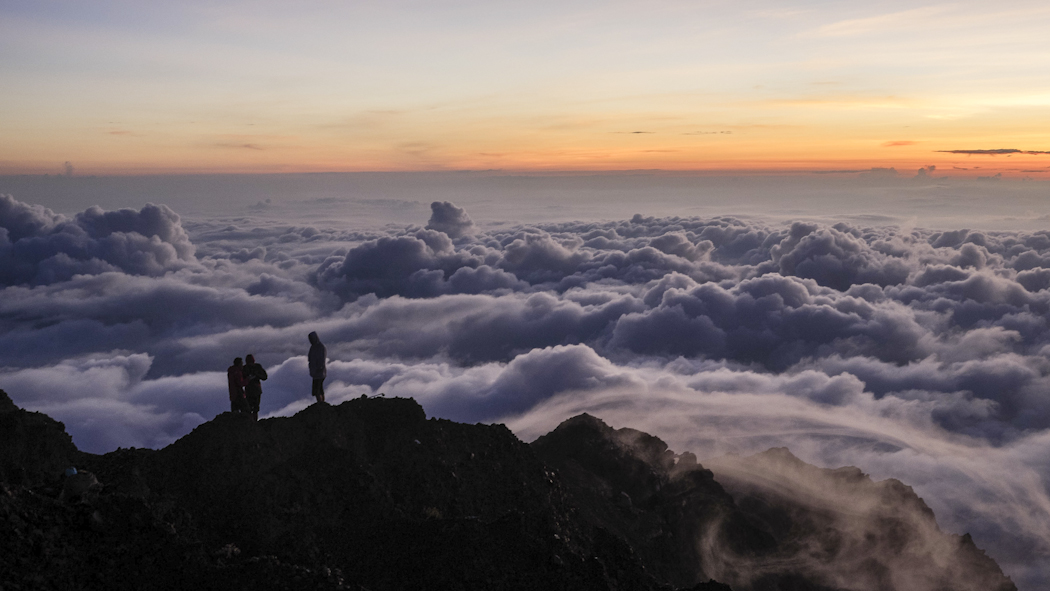 volcano in indonesia