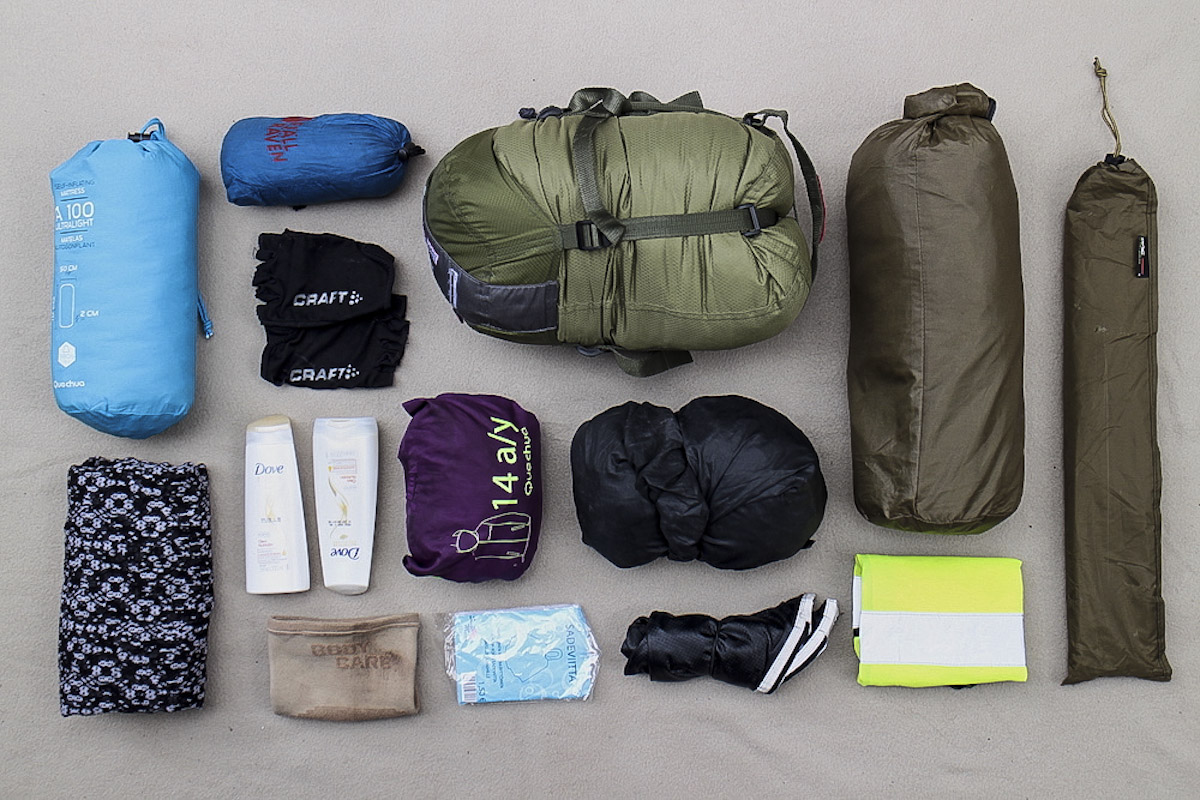 what to pack on a cycling trip