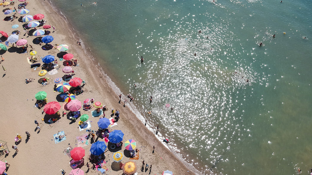 Kyrgyzstan-drone-Issyk Kul beach_0642