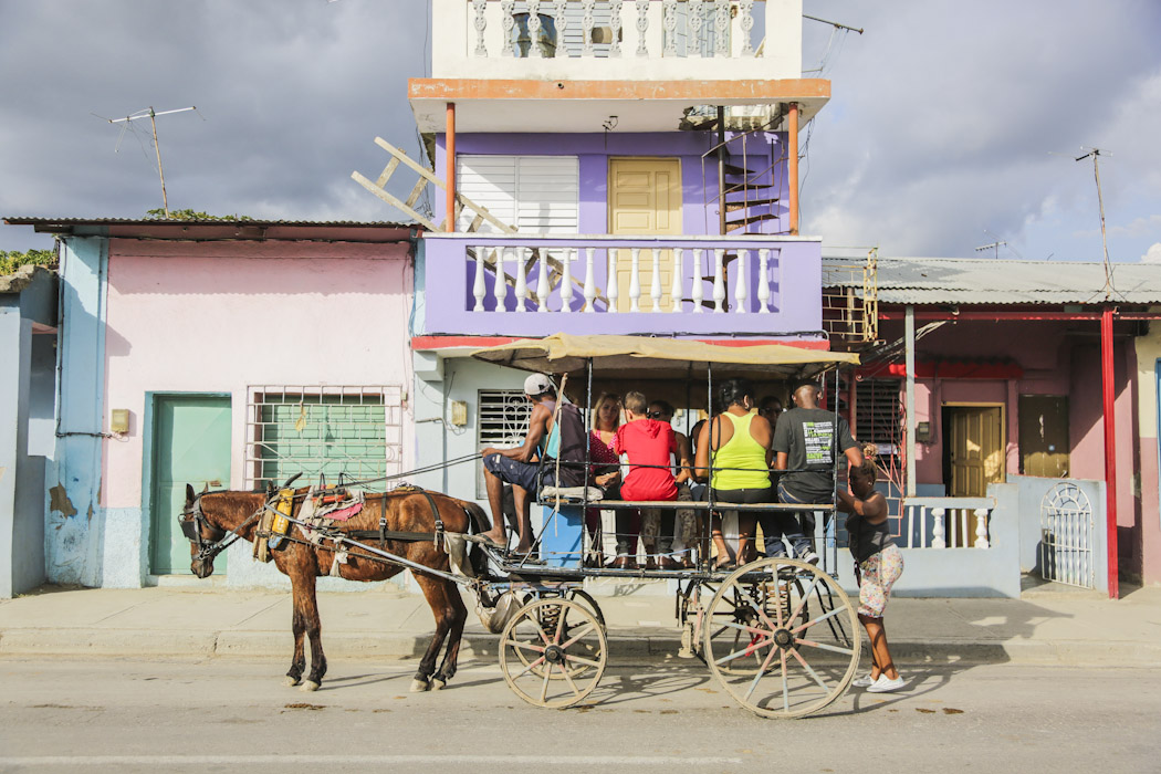 diariesof-cuba horse cart