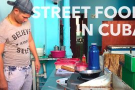 Street Food in Cuba (video)
