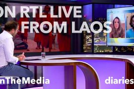diariesof LIVE on RTL (with video)