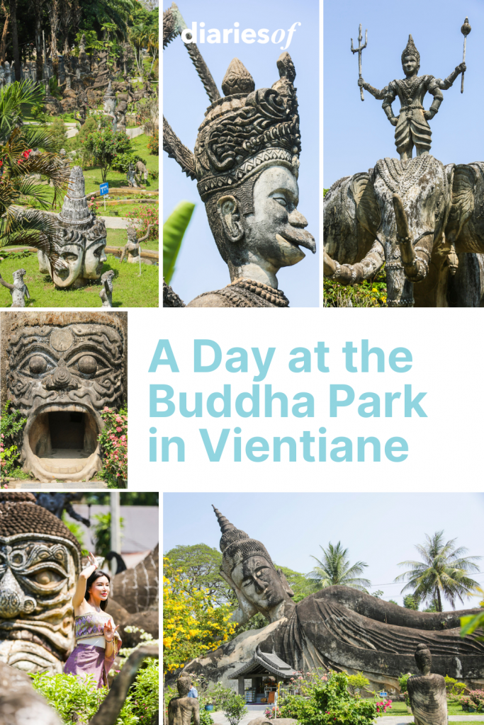 A Day at the Buddha Park in Vientiane