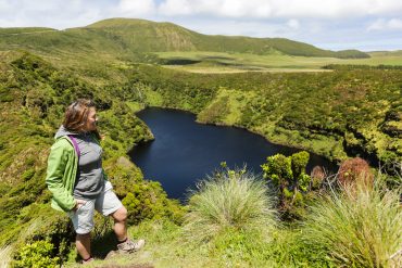 seven Lagoons in Flores Island Azores