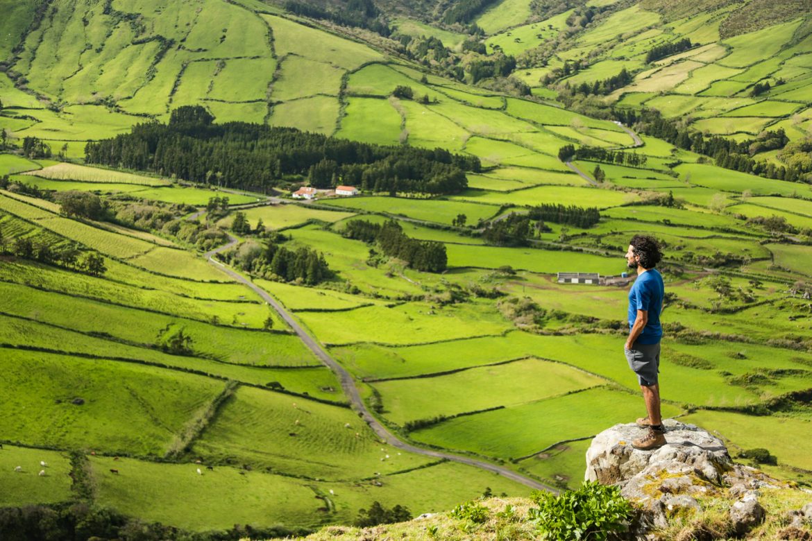 hikes and trails in Flores Island Azores