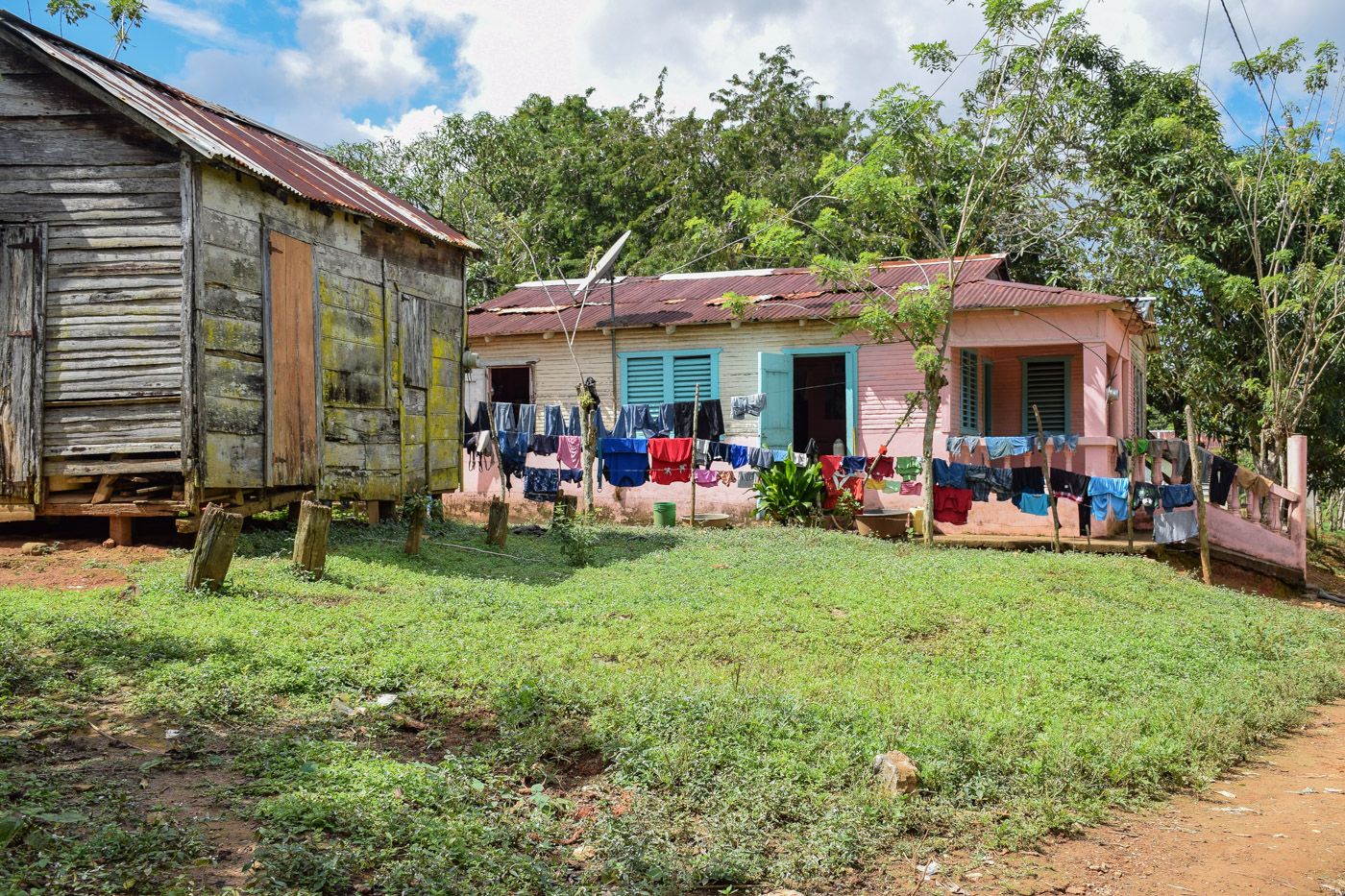 A few of the houses in the village of El Valle