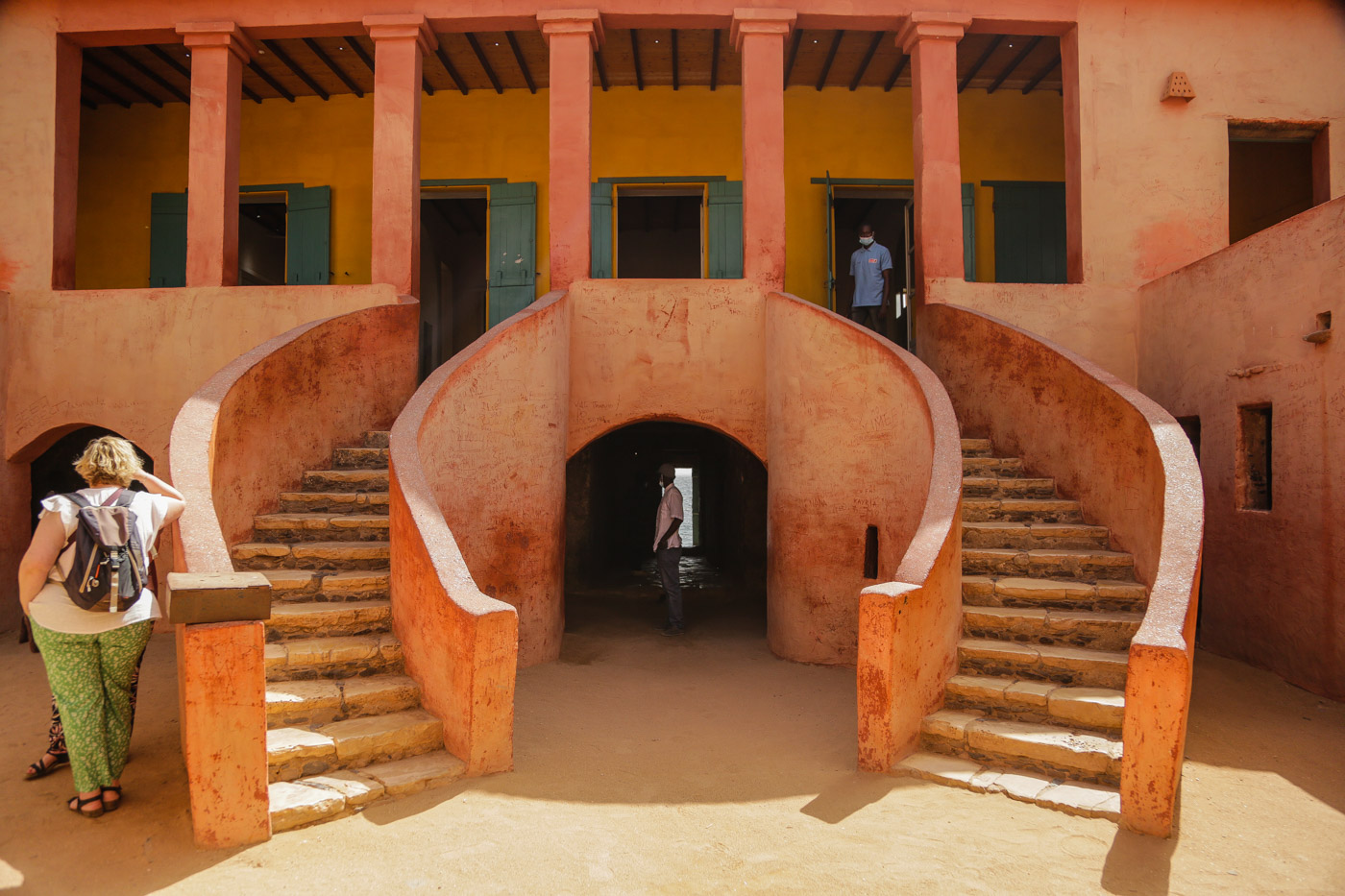 The Door of No Return at the Maison des Esclaves on Gorée Island