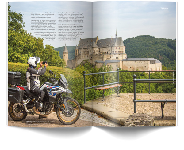 diariesof-Luxembourg-Magazine-Vianden-Castle-Motorcycle-BMW