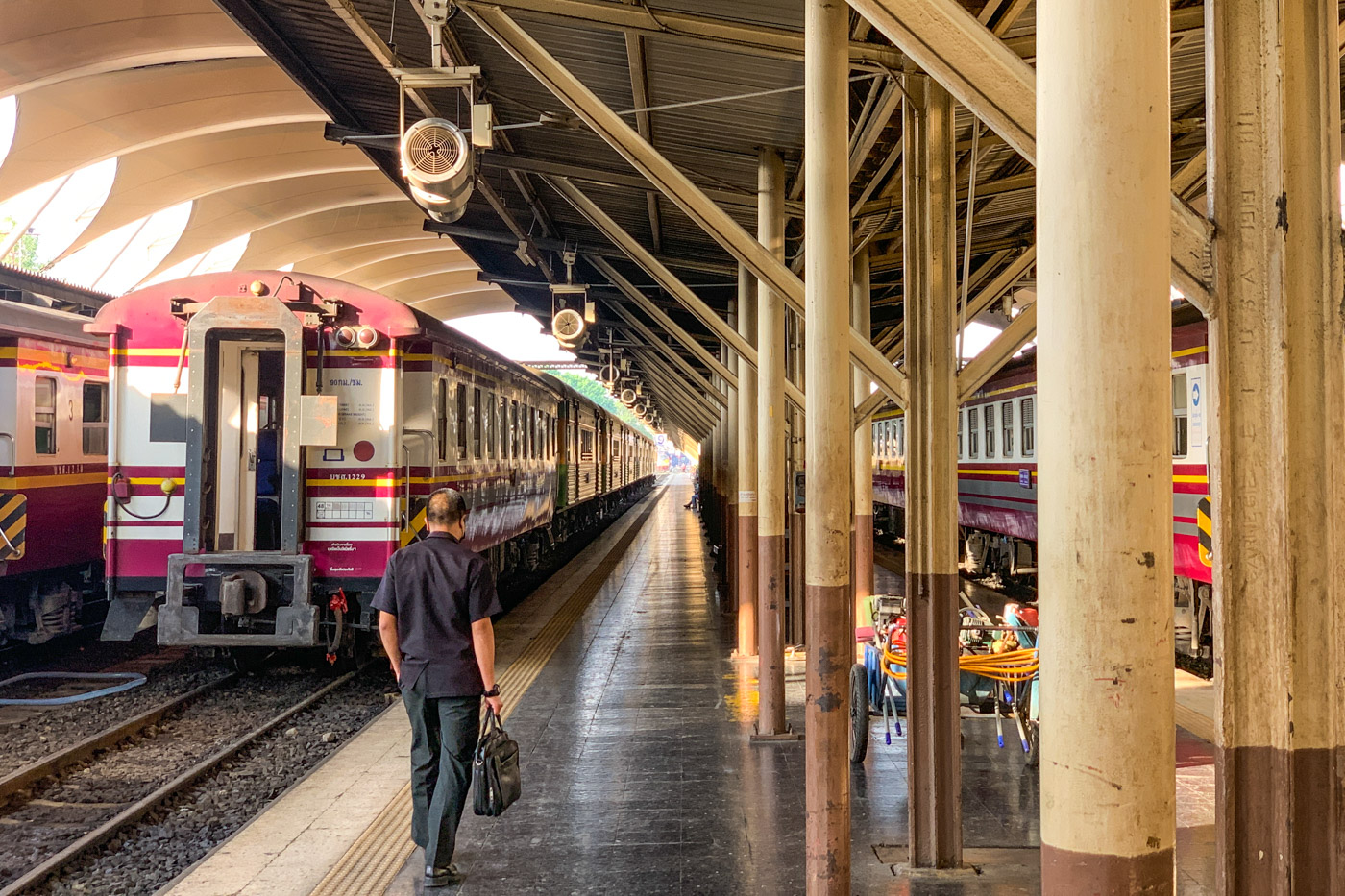 Train in Thailand